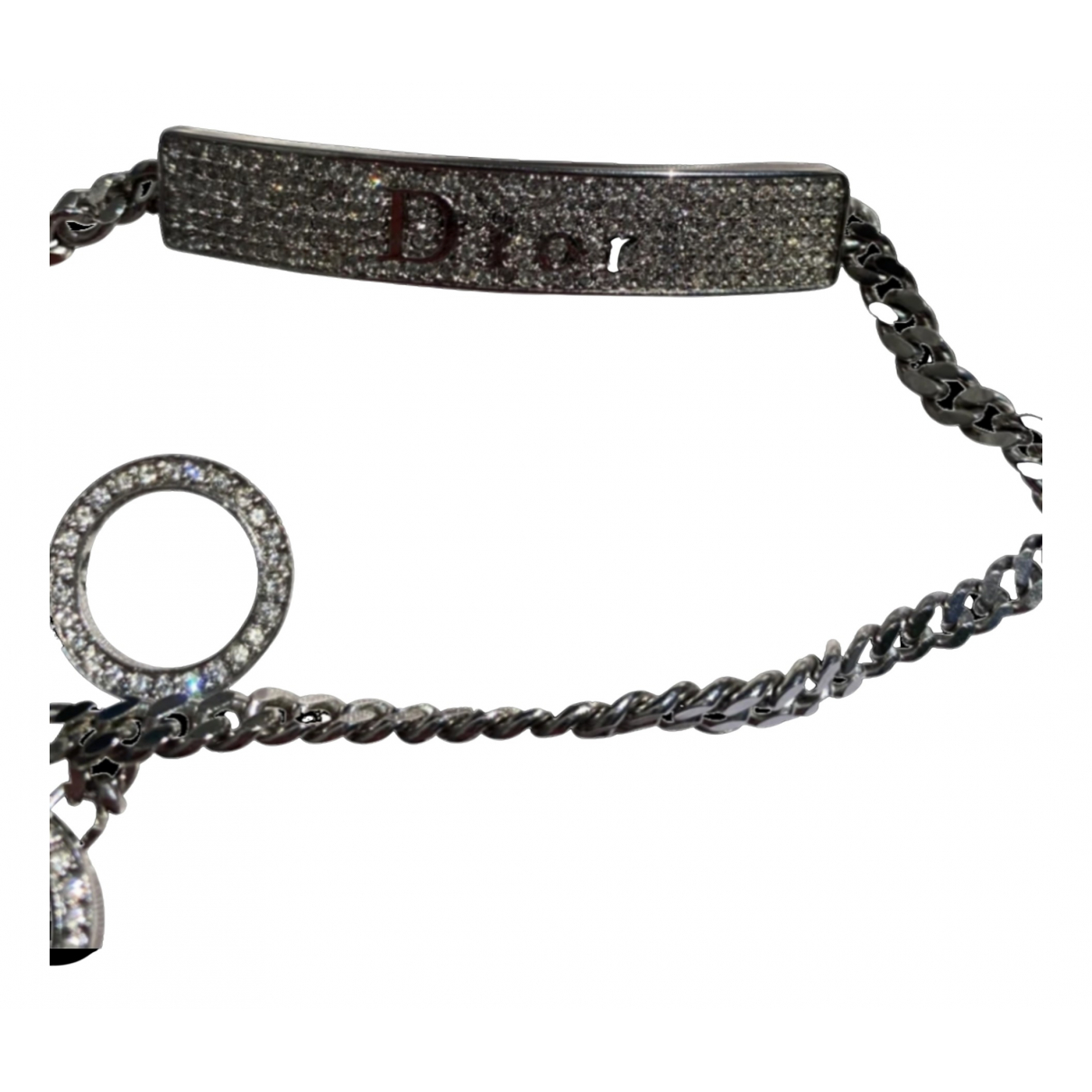 Necklace Dior Silver in Steel - 18736765